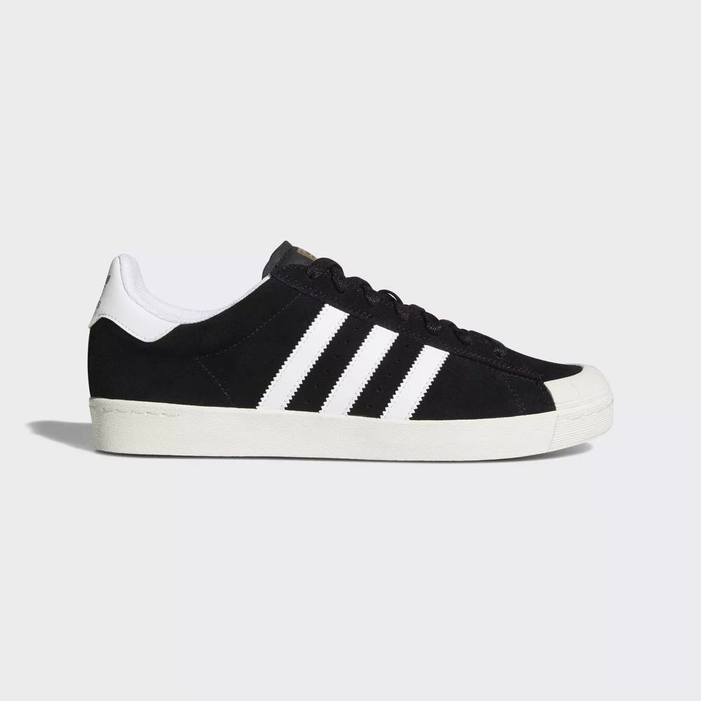 Adidas Half Shell Vulc Tenis Negros Para Hombre (MX-78963)